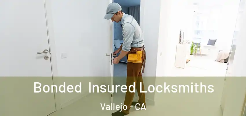 Bonded Insured Locksmiths Vallejo - CA